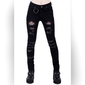 Killstar trash talk jeans size S